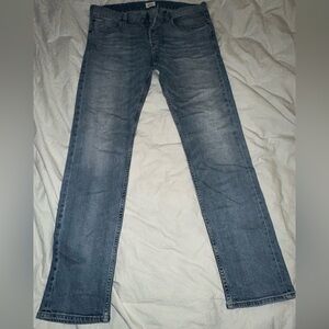 Hudson Jeans Men's Light Blue Straight Jeans